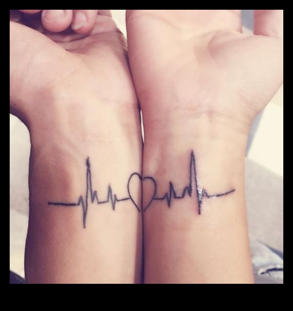 רומנטיקה מקועקעת איך קעקועים זוגיים מסמלים את עומק האהבה 4 רומנטיקה מקועקעת: הבעת עומק האהבה עם קעקועים זוגיים