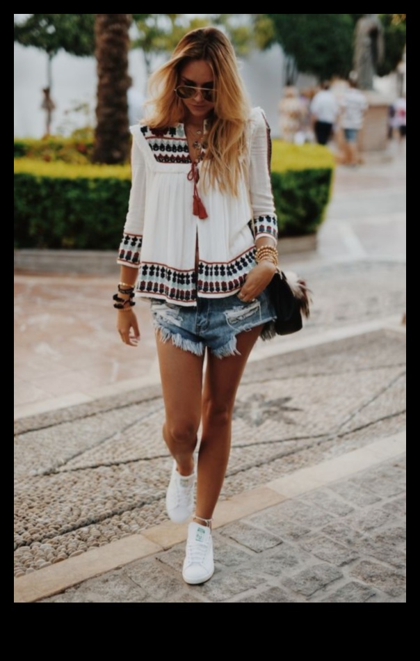 תלבושות קיץ רגועות בוהמיות יחפות למראה שיקי וללא מאמץ 3 בוהמייני יחף: תלבושות קיץ רגועות לאווירת בוהו