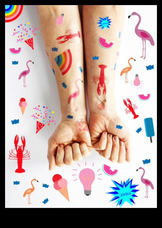 הילולת דיו גחמנית: רעיונות שובבים לקישוט גוף אקספרסיבי