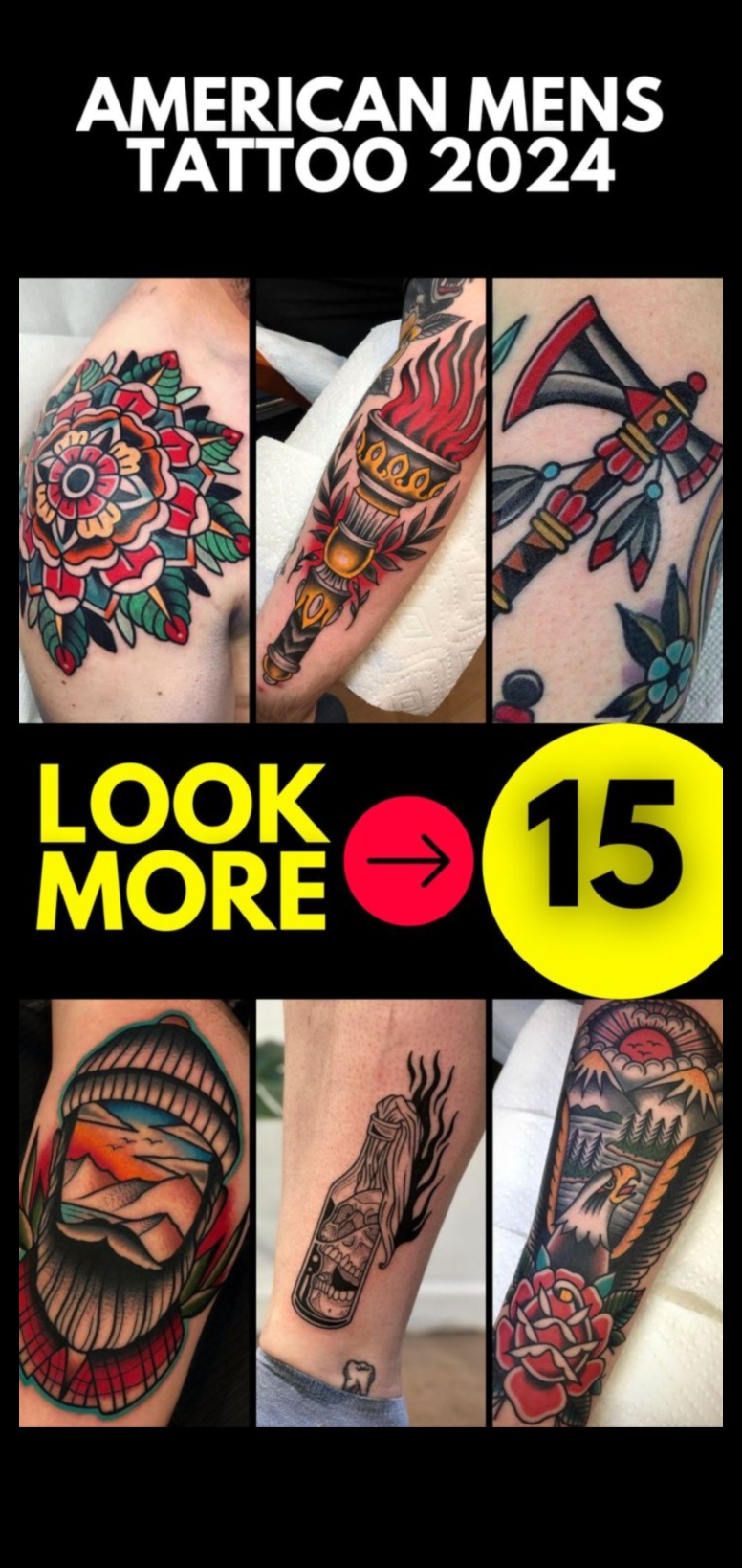 וינטג' ויבס: קעקועים מסורתיים למראה נצחי ואלגנטי