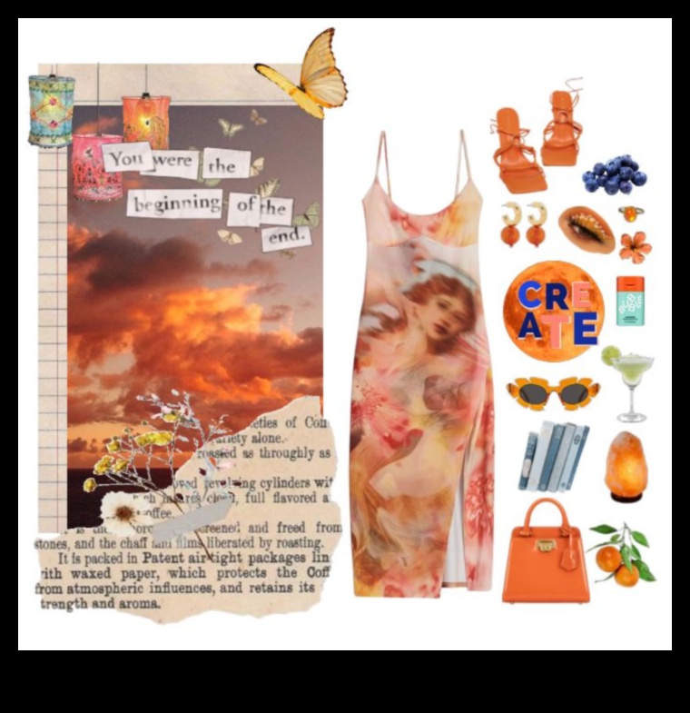 Sunset Splendor Summer Soiree Style for a Night of Elegance 2 Sunset Splendor: תלבושות קיץ אלגנטיות לגלאם לילי