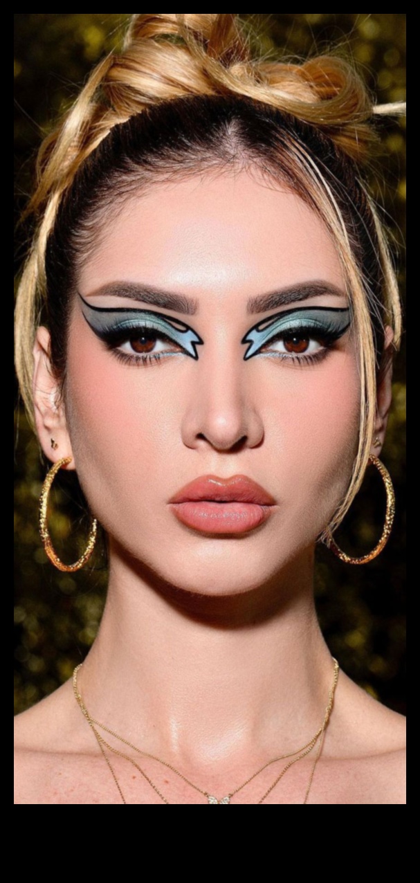 אפל נועז: מאמצים את כוחם של צבעים עזים באיפור זוהר