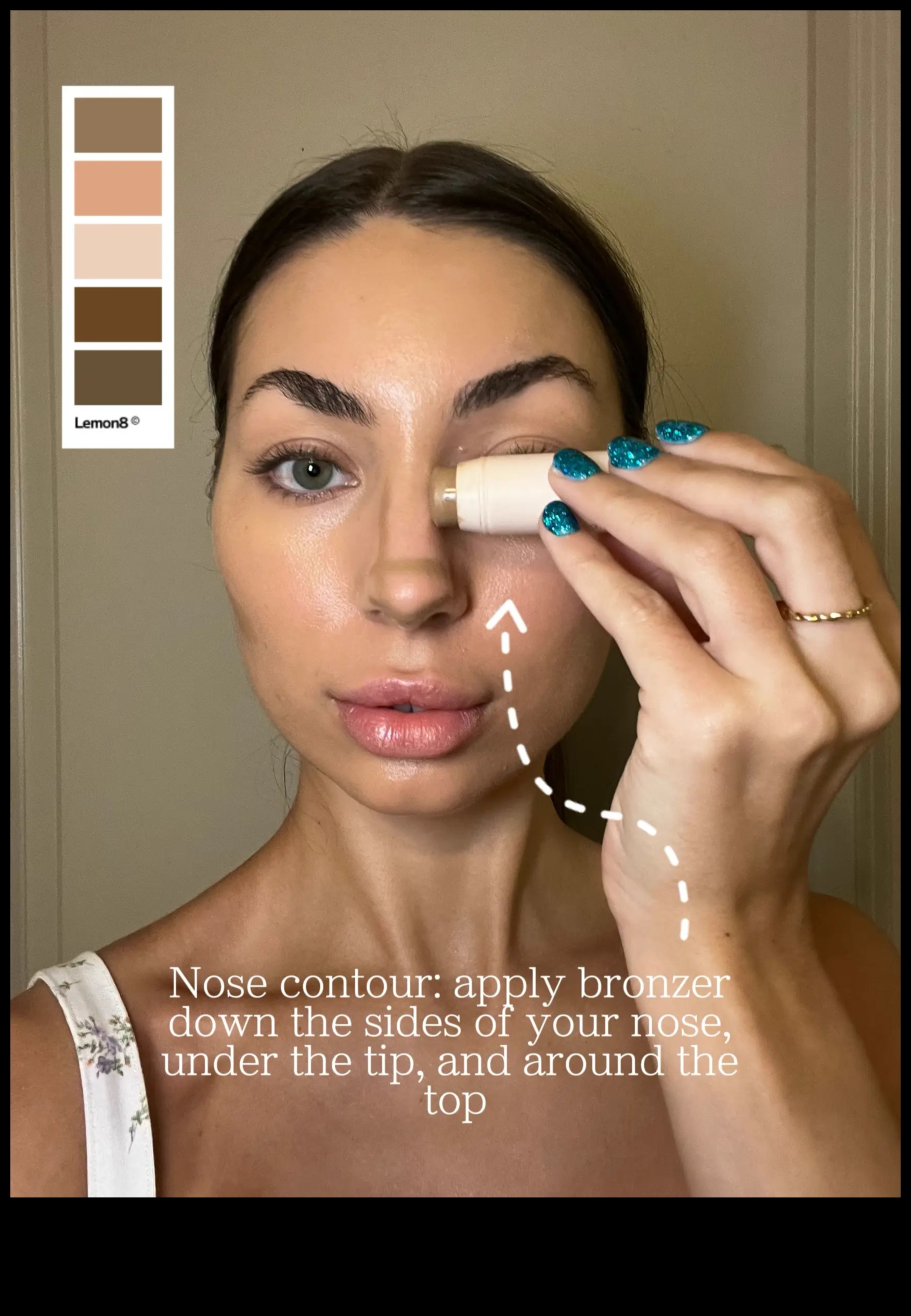 יישום ברונזר: טיפים להשגת פנים חלקות ומפוסלות