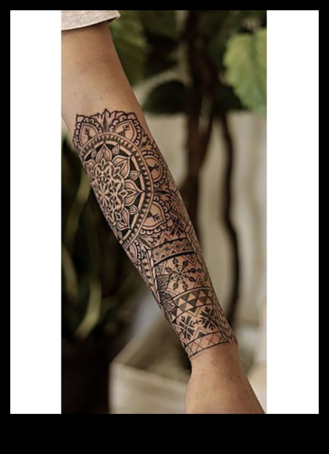 פסיפסי קעקועים: יצירת עיצובים יפים חלק אחר חלק