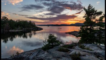 פיסול יופי: האומנות של הטבע בסצנות נוף מלכותיות