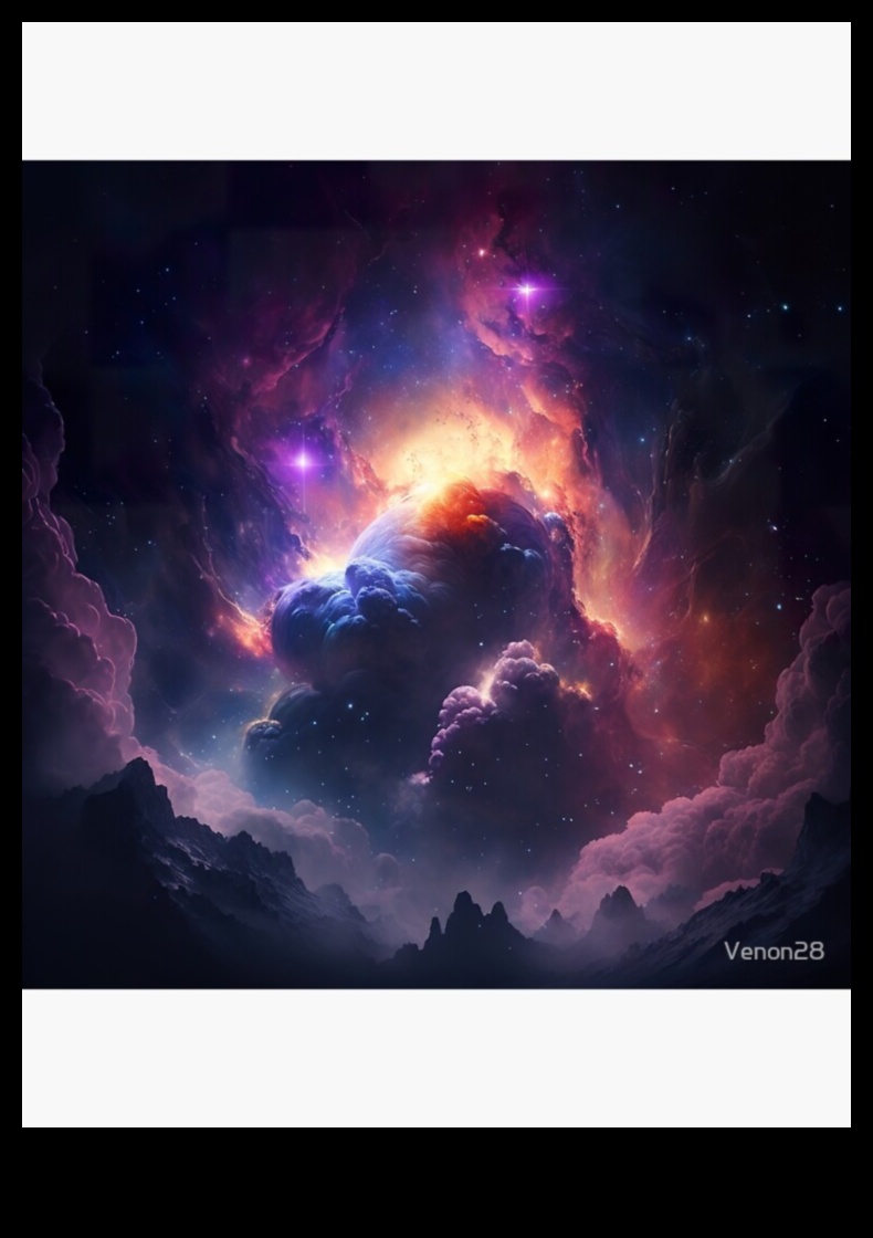 פאר שמיימי נחשף: נופים שמימיים במסע ציורי