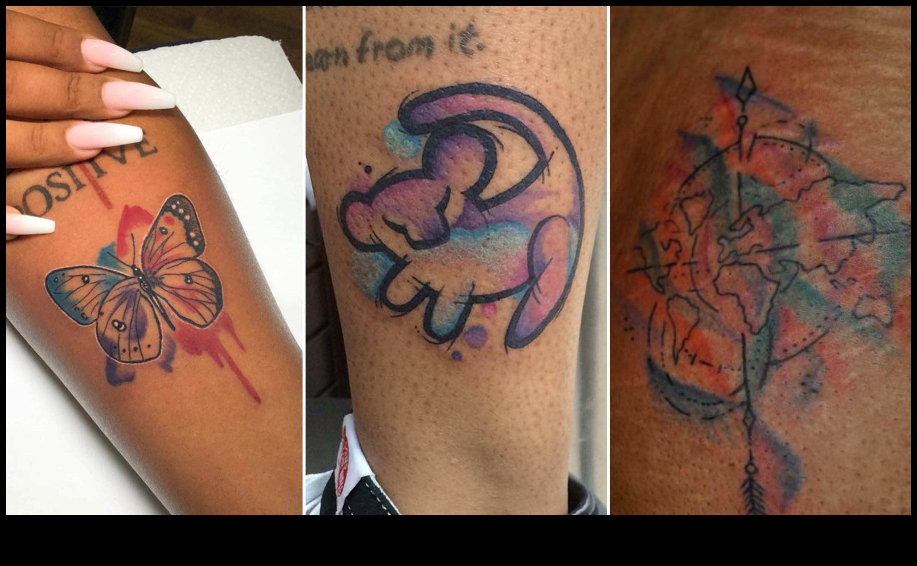 קנבסים חיים: הפוך את העור שלך עם צבעי מים